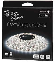 ERA C0043019 5055398613481 Светодиодные ле ЭРА LS3528-60LED-IP20-W-5m