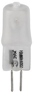 ERA C0039282 G4-JCD-40W-230V-FR Лампа ЭРА G4-JCD-40W-230V-Fr