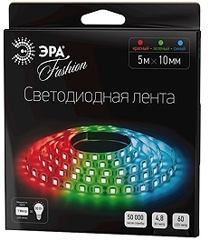 ERA C0043025 5055398622131 Светодиодные ле ЭРА LS3528-60LED-IP20-RGB-5m