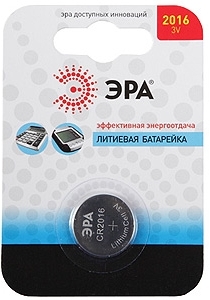ERA C0038446 Б/т ЭРА CR2016-1BL