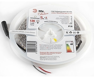 ERA Б0002338 5055398641682 Светодиодные ле ЭРА LS3528-120LED-IP20-WW-eco-5m