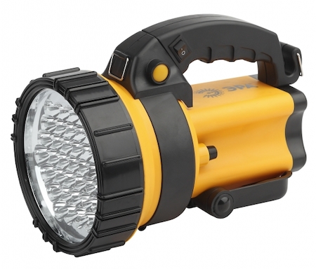 ERA Б0031034 PA-603 Фонарь ЭРА прожектор АЛЬФА [36xLED, литий 3Ач, ЗУ 220V+12V, карт]