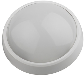 ERA Б0017329 SPB-1-12-MWS (W) ЖКХ светильн_50 ЭРА Светодиод. св-к IP54 12Вт 4000К 960лм круг 220х98 БЕЛ с датчиком движ.