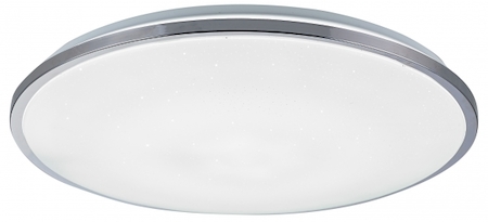 ERA Б0030135 584455 Chrome Бытовые свет ЭРА SPB-6 Светодиодный светильник 60Вт, 3000-6500К, 4800 Лм, с пультом ДУ, "Chrome", 490*66 мм