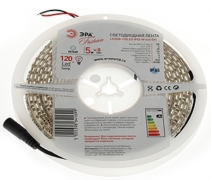 ERA Б0002339 5055398641699 Светодиодные ле ЭРА LS3528-120LED-IP65-W-eco-5m