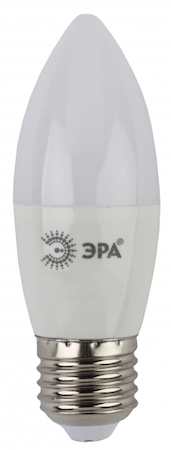 ERA Б0027971 LED B35-9W-827-E27 Лампа ЭРА LED smd B35-9w-827-E27