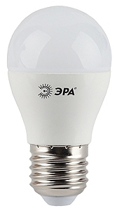 ERA Б0005010 ЭРА LED smd P45-7w-827-E27. (6/60/2400)