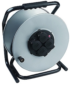 ERA RM-4-3x1.5-50m-IP44 Удлин-ль силов ЭРА мет. катушка с зазем. 50м 4гн влагозащ. 3х1.5мм2 (2/30)