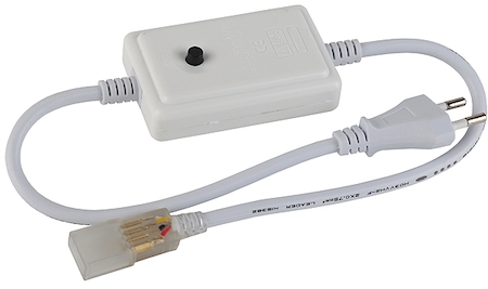 ERA Б0004974 5055398671191 Светодиодные ле ЭРА RGBcontroller-220-A06  контроллер для ленты на 220V, управление одной кнопкой