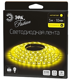 ERA C0044043 5055398613832 Светодиодные ле ЭРА LS5050-30LED-IP65-Y-5m