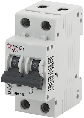 ERA Б0031827 NO-901-55  Автоматические  ЭРА Pro NO-901-55 ВА47-63 2P 16А кривая C