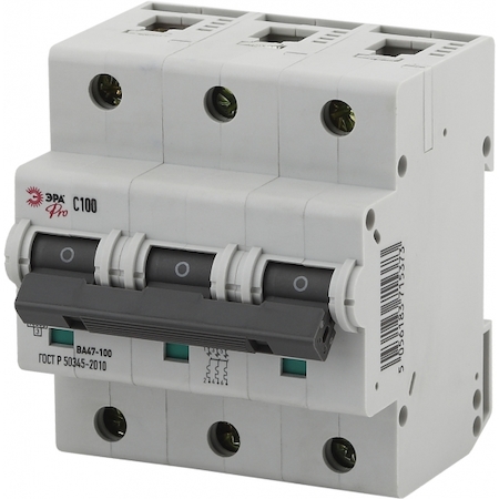 ERA Б0031792 NO-901-31  Автоматические  ЭРА Pro NO-901-31 ВА47-100 3P 100А кривая C