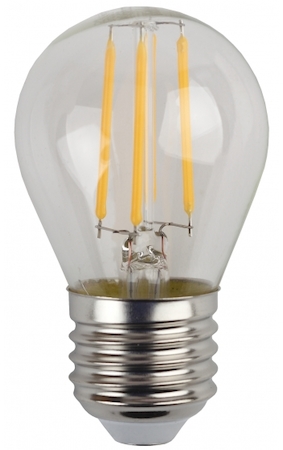 ERA Б0035591 F-LED P45-7W-827-E27 Лампа ЭРА F-LED P45-7w-827-E27 (25/50)