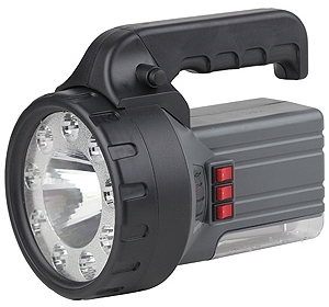 ERA C0044710 FA58M Фонарь ЭРА Акку 2Ah, 1W+9+18 LED, ЗУ 220V, карт