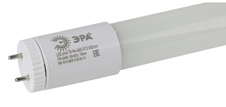 ERA Б0033006 LED T8-24W-840-G13-1500mm Лампа ЭРА LED smd T8-24w-840-G13 1500mm (поворотный цоколь)