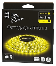 ERA C0043030 5055398613580 Светодиодные ле ЭРА LS3528-60LED-IP65-Y-5m