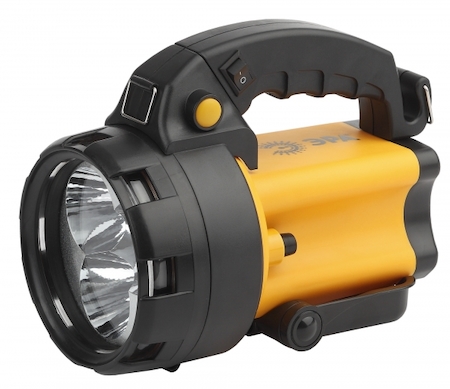 ERA Б0031035 PA-604 Фонарь ЭРА прожектор АЛЬФА [3x1Вт LED SMD, литий 3Ач, сигнал.св., ЗУ 220V+12V, карт]