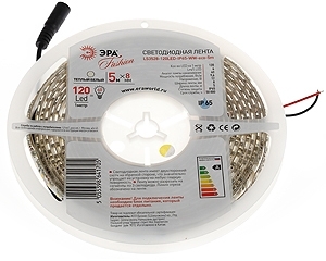 ERA Б0002340 5055398641705 Светодиодные ле ЭРА LS3528-120LED-IP65-WW-eco-5m