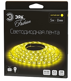 ERA C0044031 5055398613641 Светодиодные ле ЭРА LS3528-120LED-IP20-Y-5m