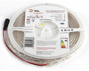 ERA Б0002336 5055398641668 Светодиодные ле ЭРА LS3528-60LED-IP68-WW-eco-5m