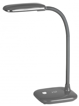 ERA Б0018826 NLED-450-5W-GY НастСвет ЭРА наст.светильник NLED-450-5W-GY серый
