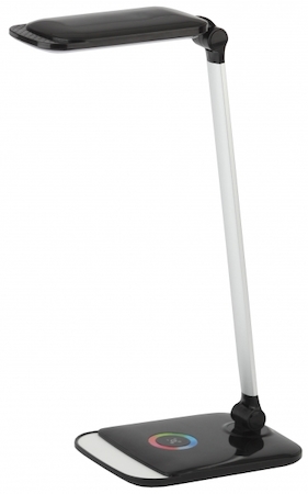 ERA Б0028439 NLED-460-14W-BK-S НастСвет ЭРА NLED-460-14W-BK-S черный с серебром наст.светильник