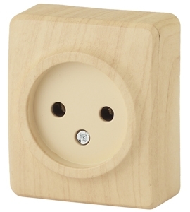 ERA Б0020681 11-2201-11 Эл/ус ЭРА Розетка 2P, 16АХ-250В, ОУ, Эра Эксперт, сосна