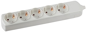 ERA C0045325 K-5e ЭРА Колодка 5гн, зазeмл