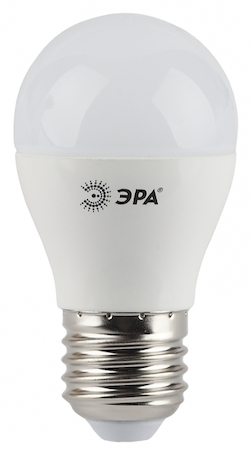 ERA Б0028488 LED P45-5W-840-E27 Лампа ЭРА LED smd P45-5w-840-E27..