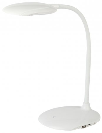 ERA Б0028455 NLED-457-6W-W НастСвет ЭРА NLED-457-6W-W белый наст.светильник