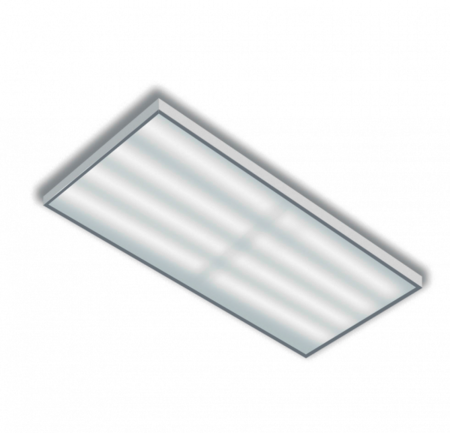 Gauss G1-A0-00270-01000-2002565 Cветильник cветодиодный офисный 25Вт 6500К 2600Лм 1195*180*50мм IP20 с призм. рассеив. Эконом GAUSS