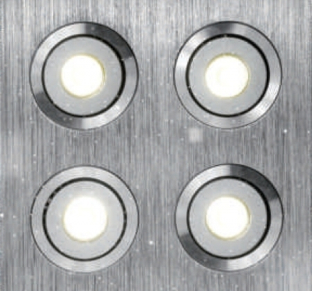EB102003 Свет-к Gauss LED  4x3W 4100K (123x123x52 mm) 1/10/50