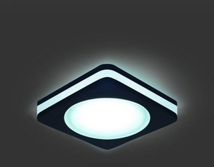 Светильник Gauss Backlight BL109 Квадрат. Черный, 5W, LED 4000K 1/60