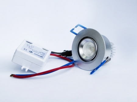 HF102005 Свет-к Gauss LED  Downlight 1x3W 4100K (56x74.5 mm) 1/50