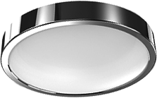 941422112 Светильник светодиодный Gauss LED 12W IP20 2700К круглый хром 1/5 (кольцо хром)