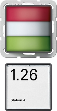 2923202 Kamermodule Signaallamp/naam Gira E22