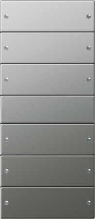 Gira 2136210 Комплект клавиш, 6 шт.