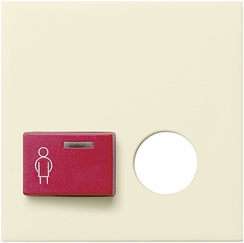 Gira 023201 Afdekking Ackermann 73022 B / 73023 B Systeem 55 crème wit