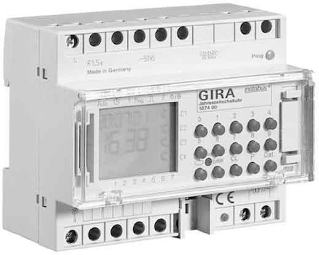 Gira 107400 Таймер годовой, 4 канала