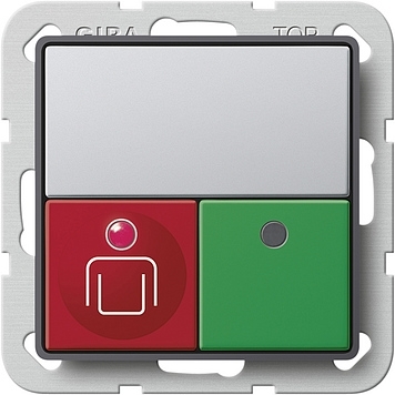2920203 Kamermodule Oproep-/aanwez.knop Gira E22 kleur aluminium