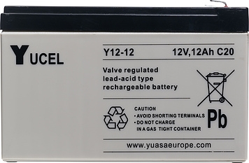 Gira 599100 2 acc., 12 V, 12 Ah Systeem 834 Plus