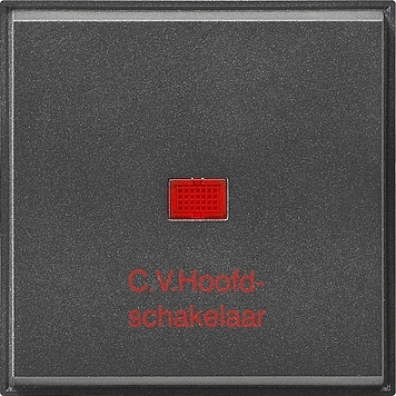 067767 Wip controle C.V.hoofdschakelaar Gira TX_44 (SW IB) antraciet