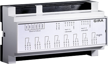 Gira 597900 I/O-mod. stationsb. 8/8 opbouw (DIN) Systeem 834 Plus