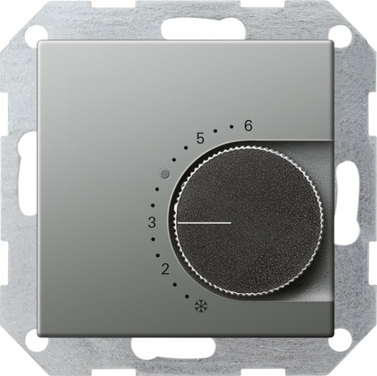 Gira 039120 Терморегулятор с размыкающим контактом 24V/10 (4)A