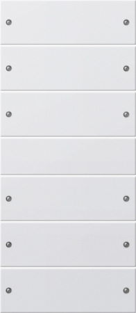 Gira 218603 Комплект клавиш, 6 шт. (3+3)