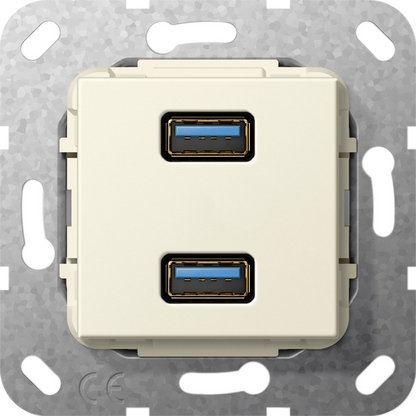 Gira 568501 Разъем USB 3.0 A 2 местн.