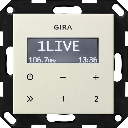 Gira 228401 Рад. скр. мон. RDS без громкоговорит.