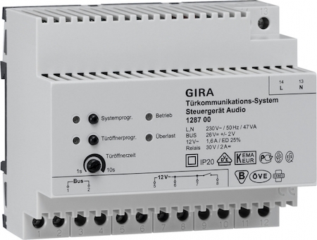 Gira 128700 Блок питания для аудио-домофона