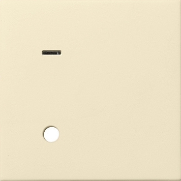 0233111 Afdekking Ackermann 70045 A3 Gira F100 crème wit