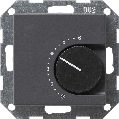 Gira 039128 Терморегулятор с размыкающим контактом 24V/10 (4)A
